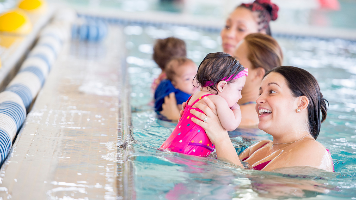 Parent & Me baby swim